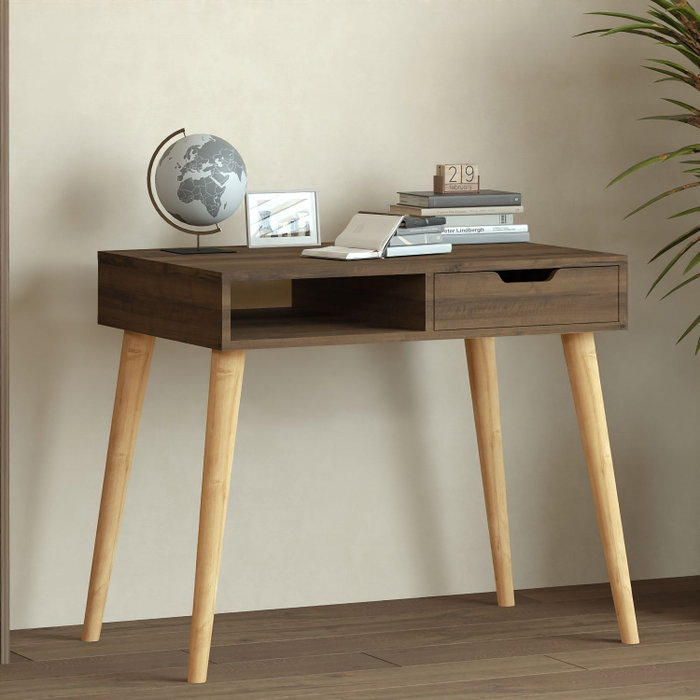 Hanah Home Escritorio de Estudio Roble y Madera